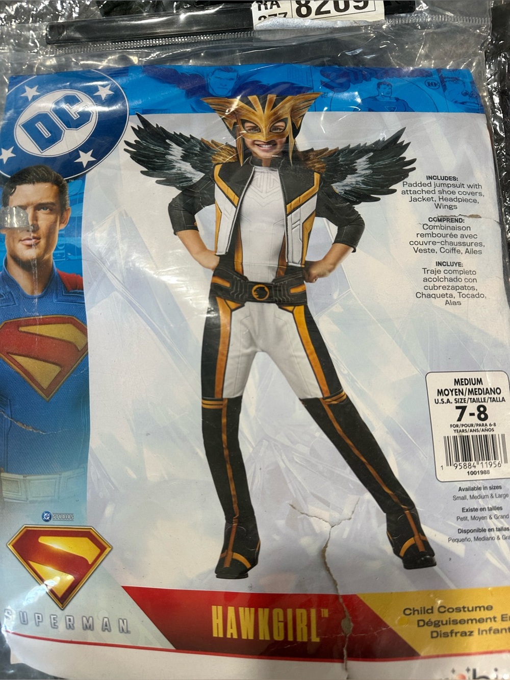 Hawkgirl Kids Halloween Costume - (Official DC)